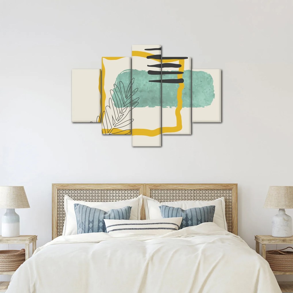 Kép - Absztrakt lapok N⁰2 (150x105 cm)