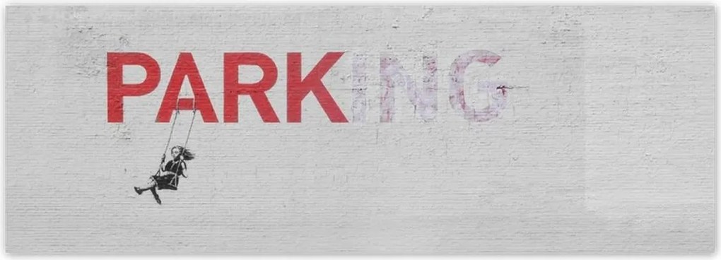 Fotótapéták 624x219 Banksy Parkoló