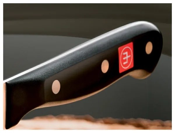 Wüsthof GOURMET kenyérvágó kés 20 cm fekete markolattal