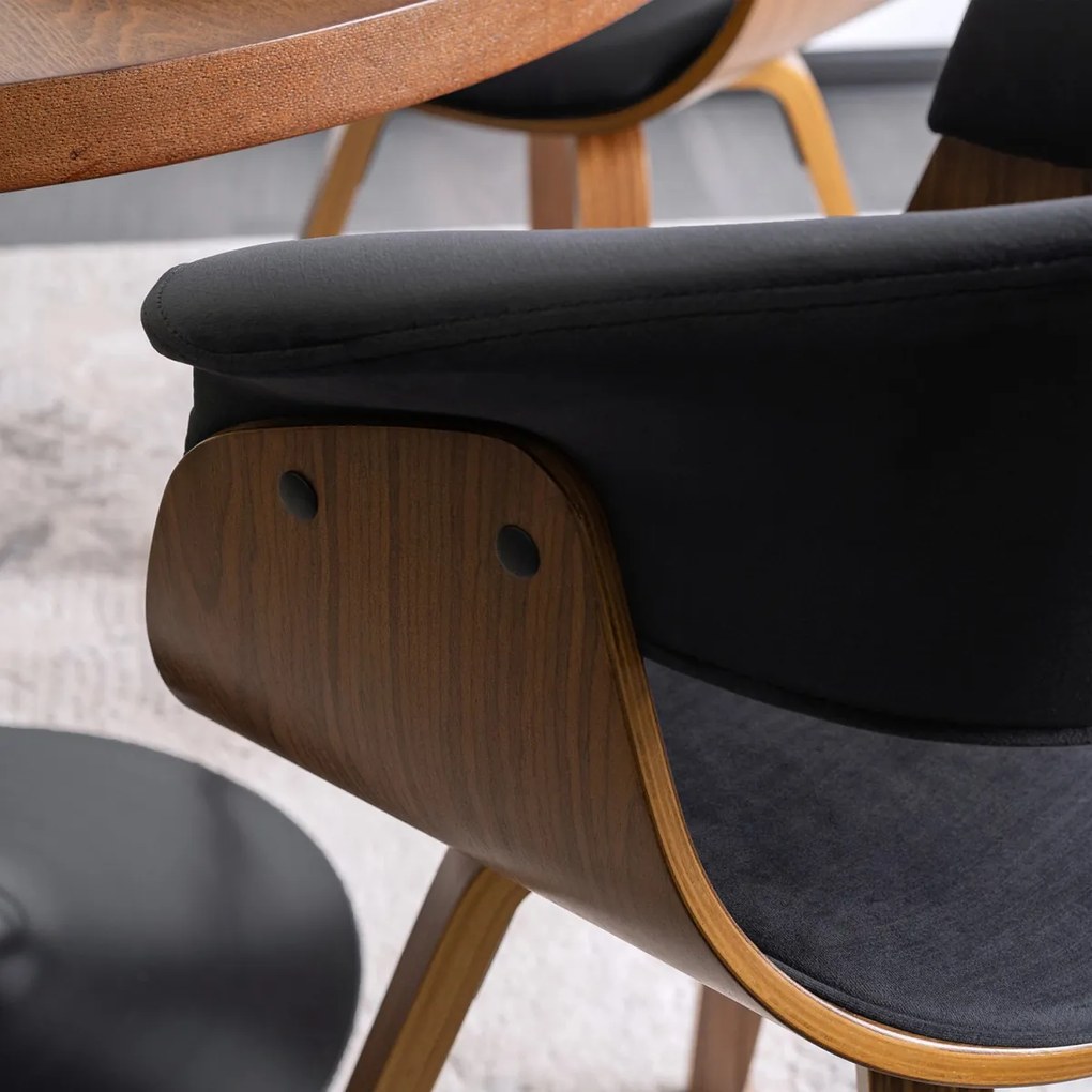 Étkezőszék Fekete Színben. OHIO 2