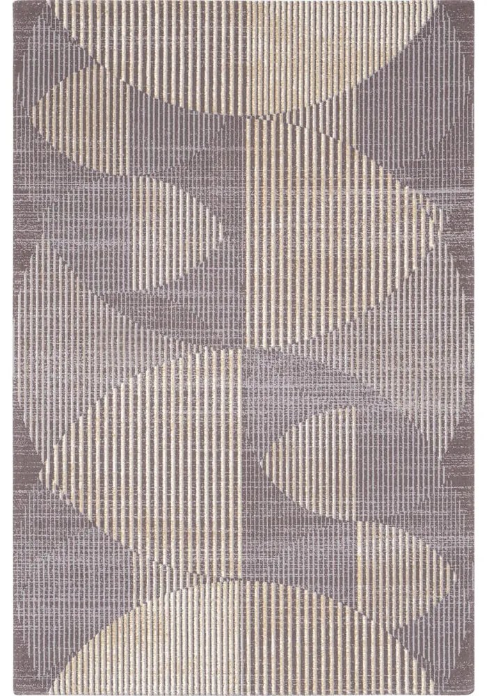 Szürke gyapjú szőnyeg 133x180 cm Shades – Agnella