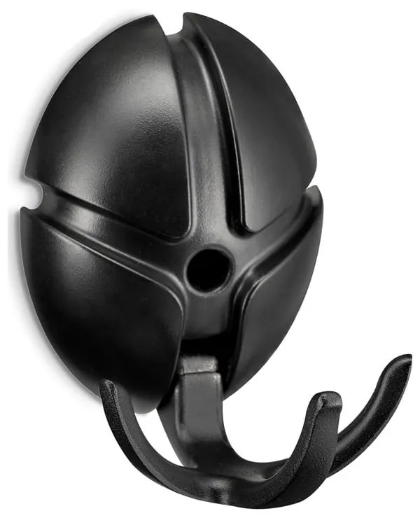 Fekete fali műanyag akasztó Tick – Spinder Design