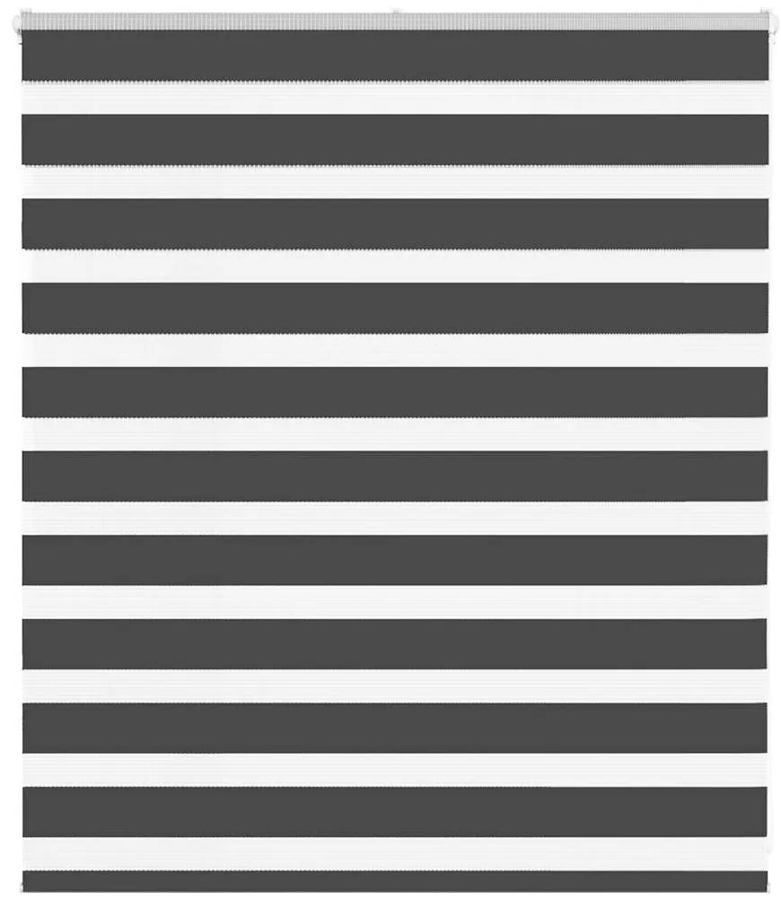 zebrafüggönnyel fekete szövetszélesség 125,9 cm poliészter