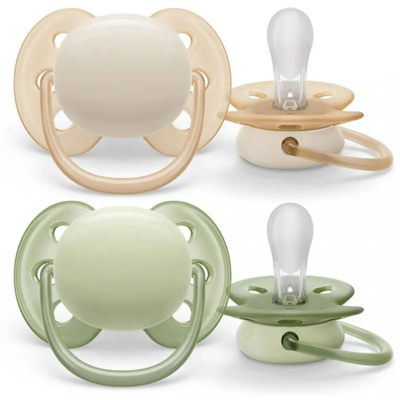 Baba cumi Ultrasoft Premium Avent 0 - 6 hónap 2 darab fiú