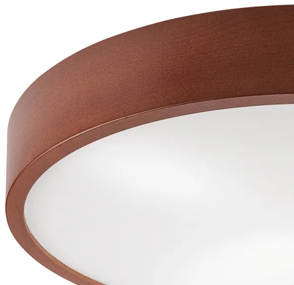 Mennyezeti lámpa NATURAL 4xE27/60W/230V ø 57,5 cm fenyő/barna