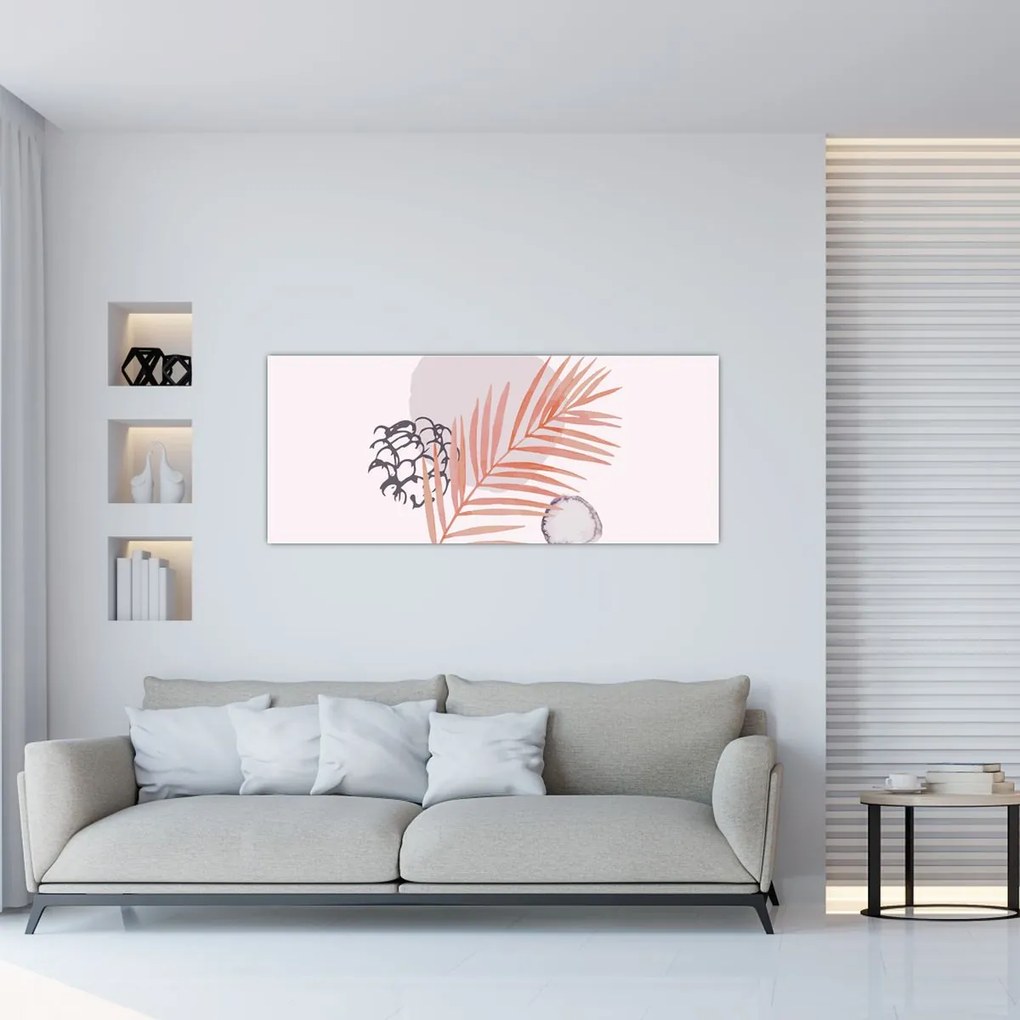Kép - Lila minimalizmus N⁰3 (120x50 cm)