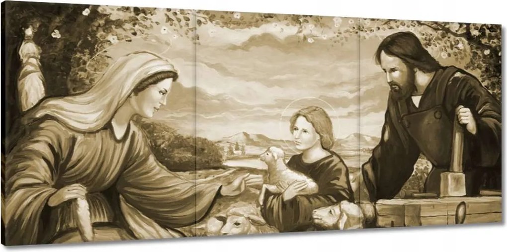 Festmények 150x70 Szent Család