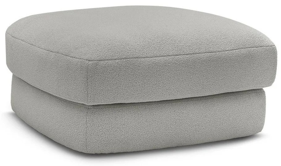 Világosszürke buklé lábtartó Leonore – Bobochic Paris