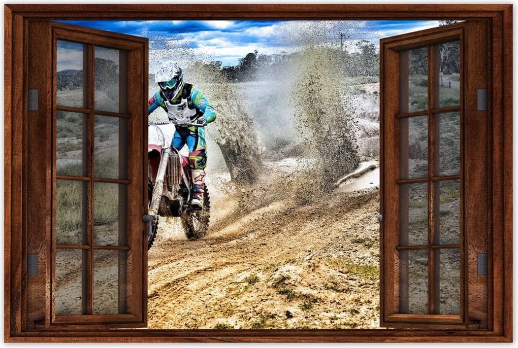 Poszterek 90x60 Motocross vertikális