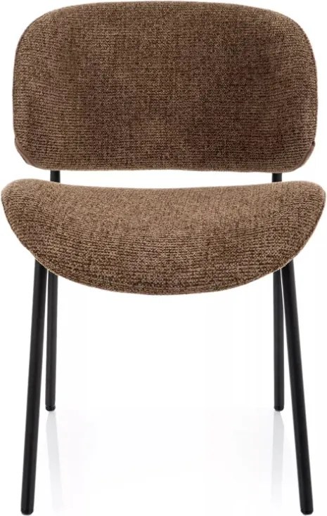 Kiso Noelle étkezőszék cappuccino/fekete