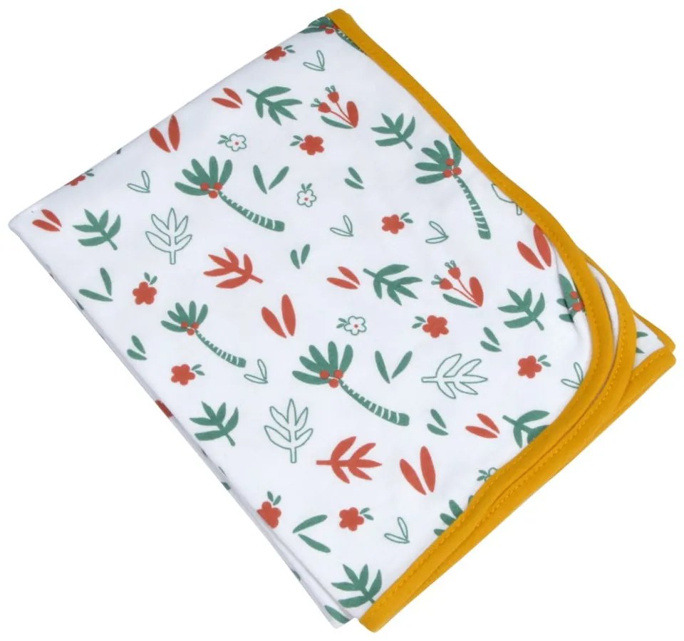 Fehér pamut gyerek takaró 75x75 cm Savannah – Bébé Douceur