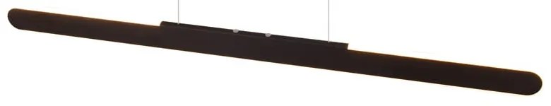 Fekete LED függőlámpa Helios – Trio