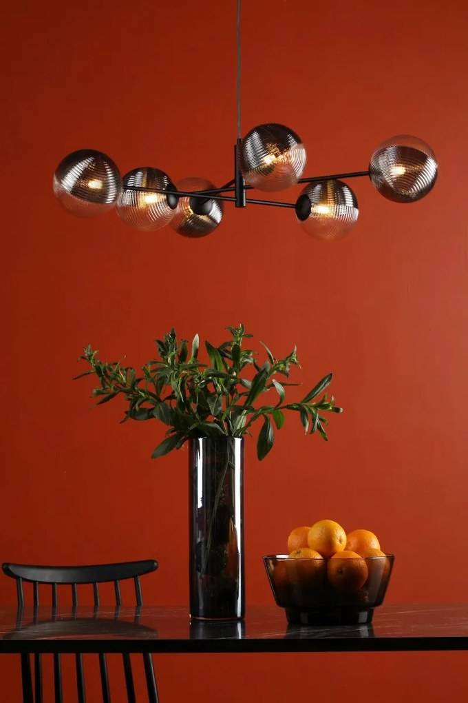 Dar Lighting modern függeszték vignette matt fekete darvig0622-19