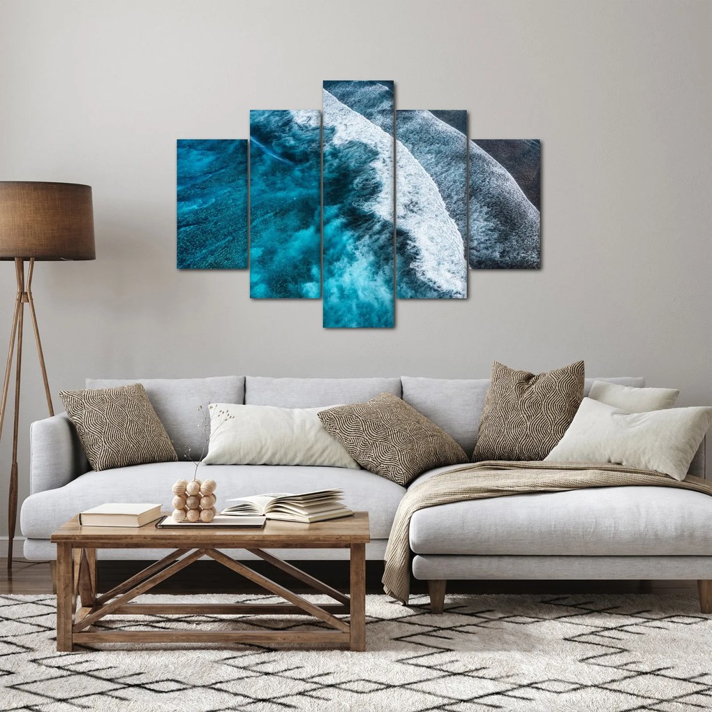 Kép - Hullámok a tengeren (150x105 cm)