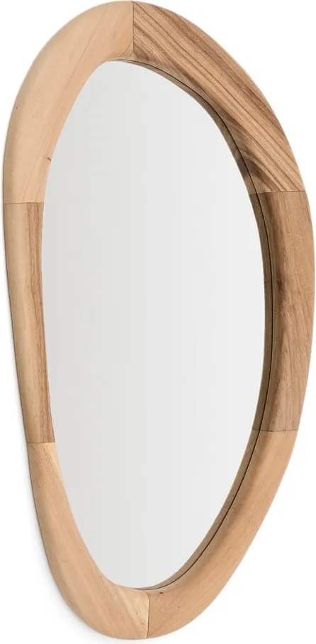Fali tükör tömörfa kerettel 60x107 cm Selem – Kave Home