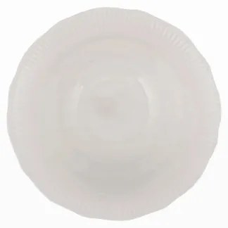 24 db-os étkészlet, fehér porcelán