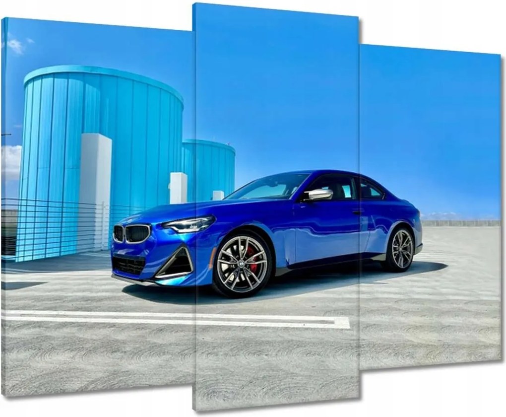 Vászonkép 90x70 Kék Bmw Autó