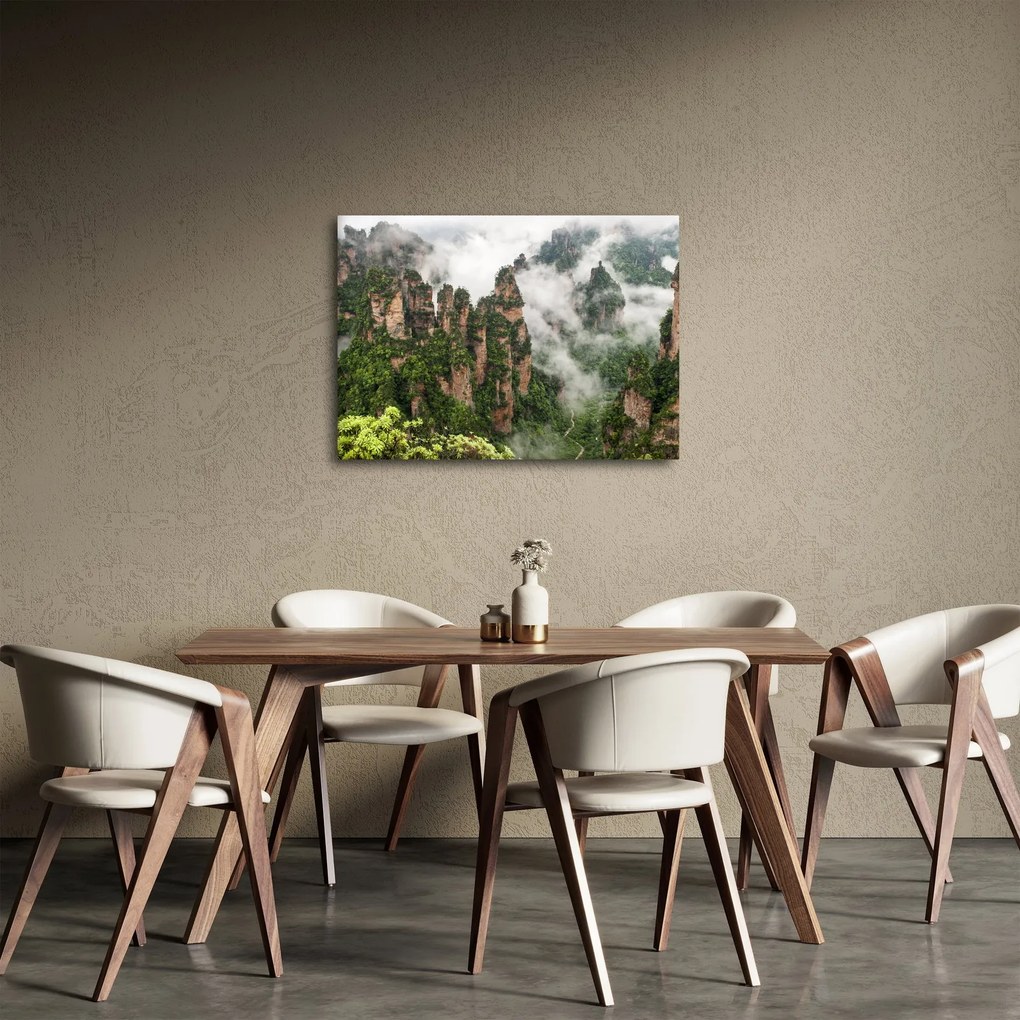 Kép - Zhangjiajie Nemzeti Park, Kína (70x50 cm)