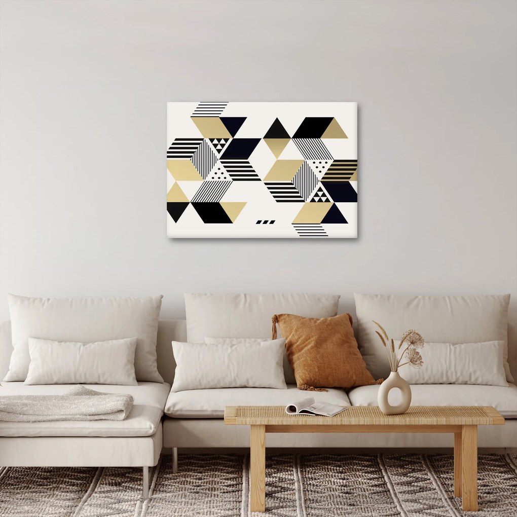 Kép - Geometriai formák N⁰1 (70x50 cm)