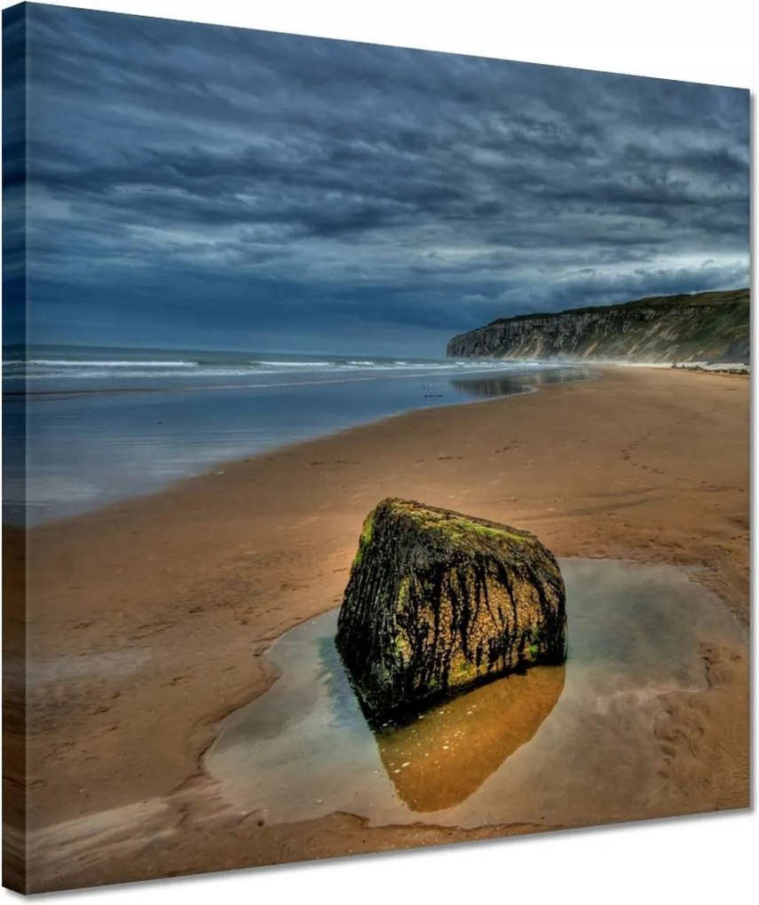 Vászonkép 30x30 Szikla a tengerparton