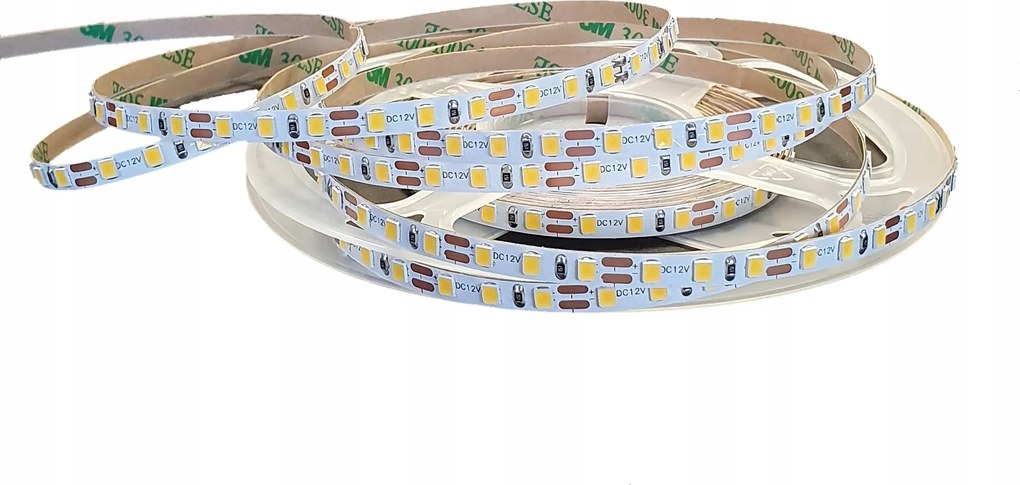 600 Led szalag SMD2835 Slim 24V meleg fehér 1m