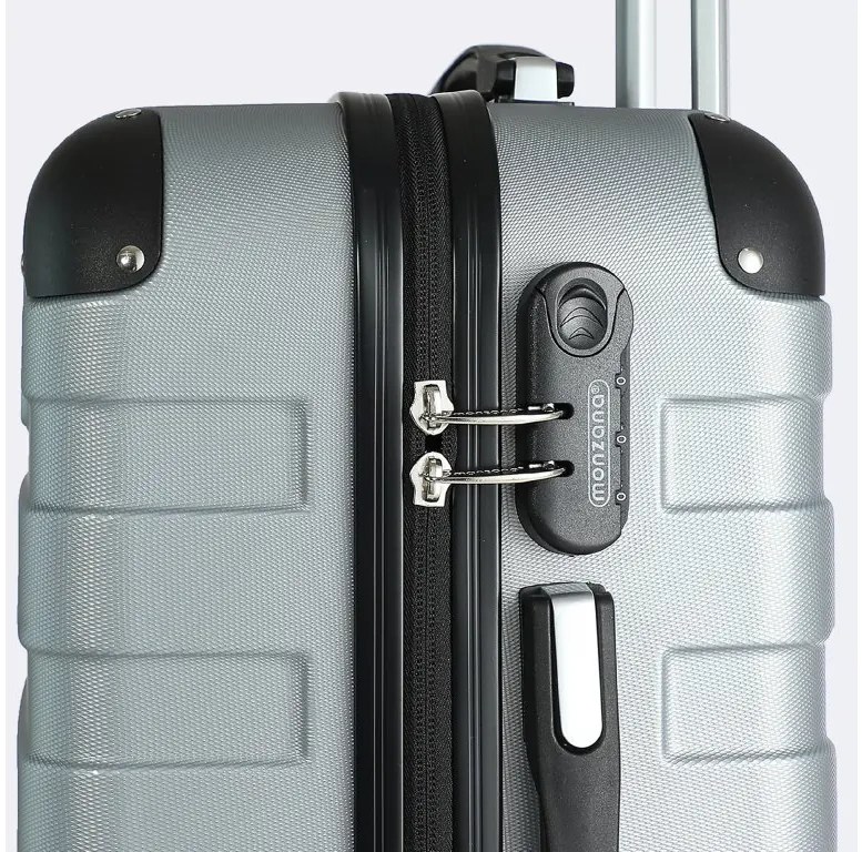 Deuba Essential XL bőrönd – ezüst