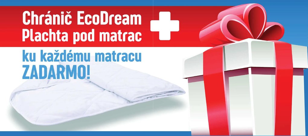 DreamPur matrac UltraFRESH DreamBed huzattal - 160x200cm