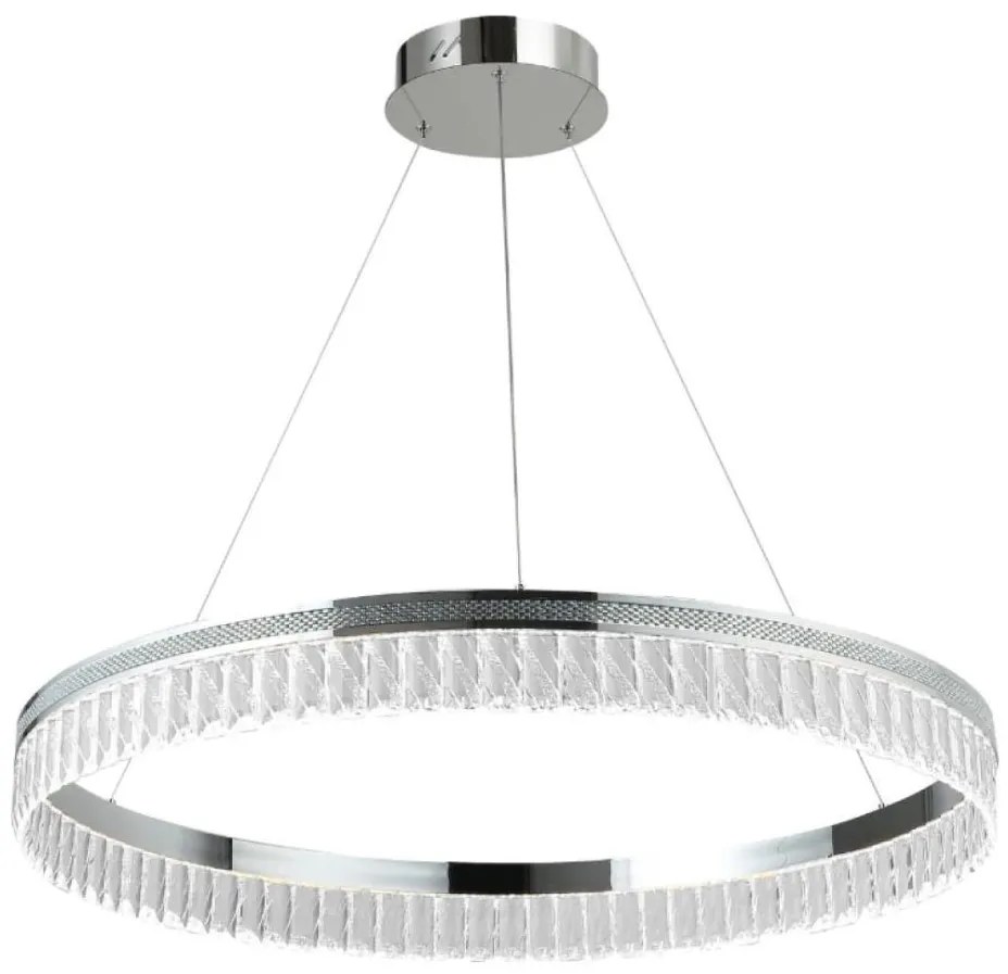 LED dimmelhető kábelre függesztett kristálycsillár THALIA LED/55W/230V 3000-6000K + távirányító