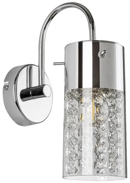 Rabalux 2194 - NIAGARA fürdőszobai fali lámpa 1xE14/40W/230V IP44 króm