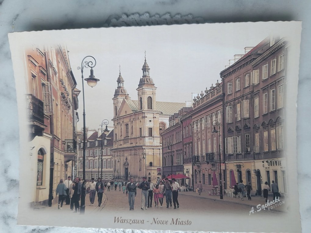 Grafika A Varsó Kerethez Új Város