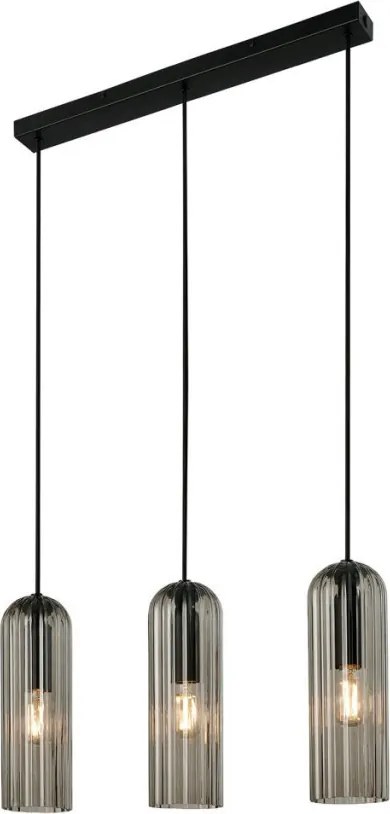 NORDLUX 2412533047 MIELLA Többágú Függesztett Lámpa Füstös E27 IP20