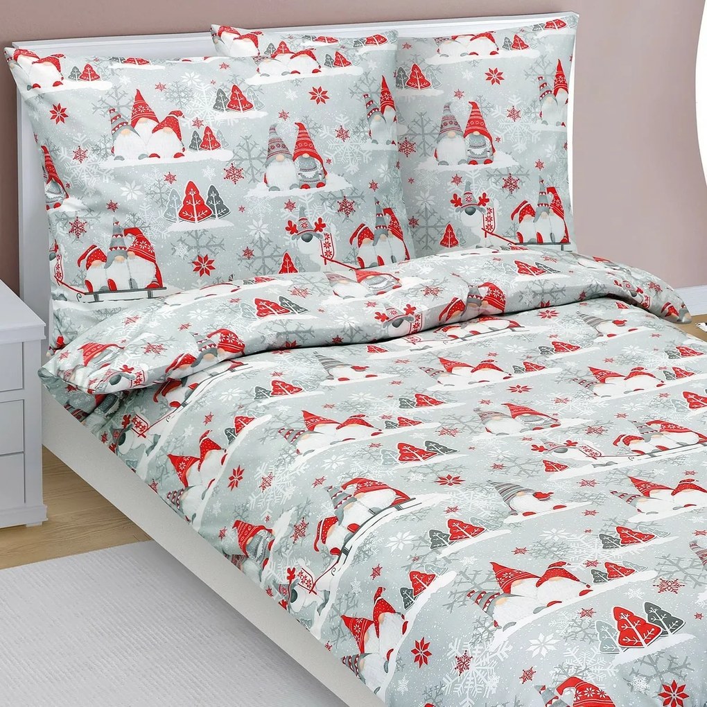 Bellatex Manók pamut ágyneműhuzat , 140 x 200 cm, 70 x 90 cm