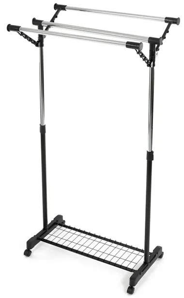 Fekete Fém Ruhafogas. 84521 BK