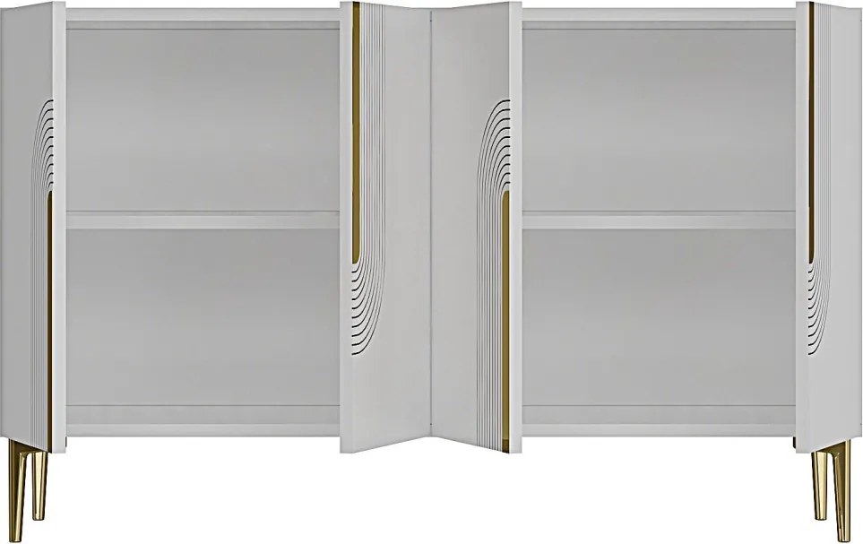 Meyra 120 - White, Gold