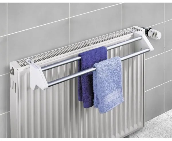 WENKO 3702100 - Akasztó 13x11,5 cm ezüst/fehér