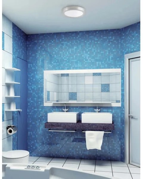 FARO 62980 - Fürdőszobai mennyezeti lámpa LOGOS-1 1xE27/20W/230V IP44