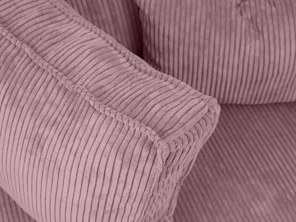 Világoslila sarokkanapé SMART COSARO, kétoldalas + 2 párna AJÁNDÉK