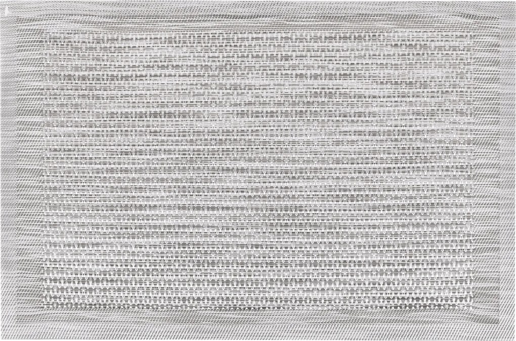 Asztali alátét átszőtt ezüst 45x30cm elegáns asztali szőnyeg