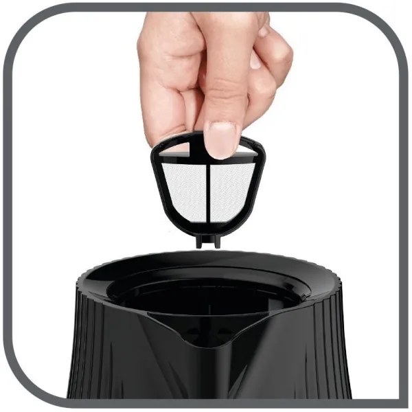 Tefal - Vízforraló LOFT 1,7 l 2400W/230V fekete