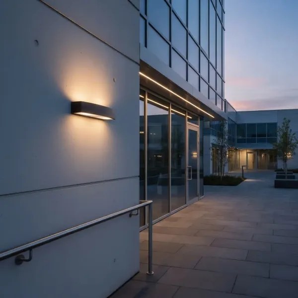 Ideal Lux - Kültéri fali lámpa ANDROMEDA 2xE27/60W/230V IP55 barna