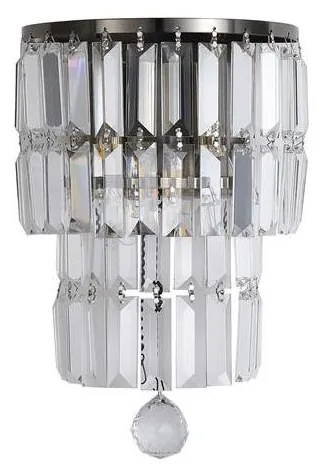 Searchlight 61321-2AB - Fali lámpatest EMPIRE 2xE14/7W/230V IP44