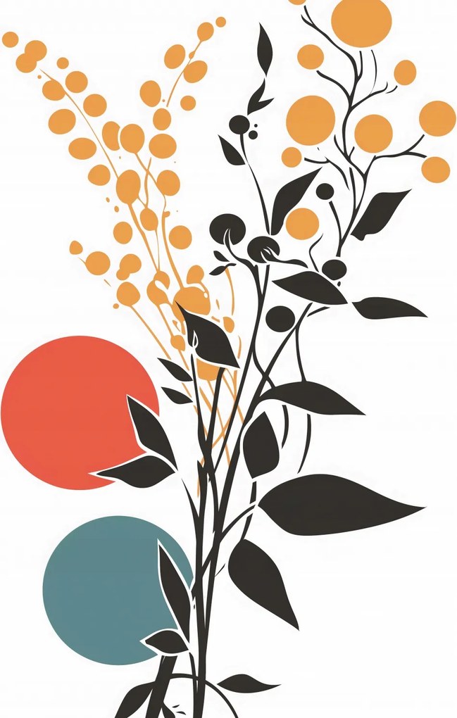 Poszter 50x70cm Virágzó élet