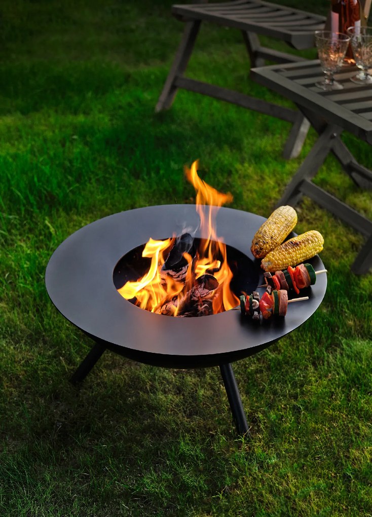 Grill lap, Flames tűzrakóhoz, 56 cm - Philippi