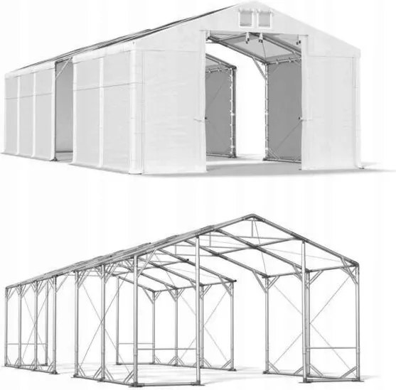 Party sátrak 6x18m [2,5m] Kerti Das 580 Pp