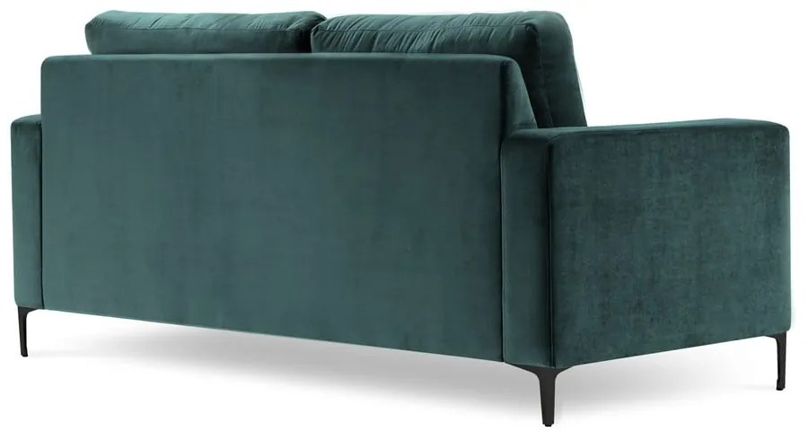 Harmony türkiz bársony kanapé, 158 cm - Kooko Home