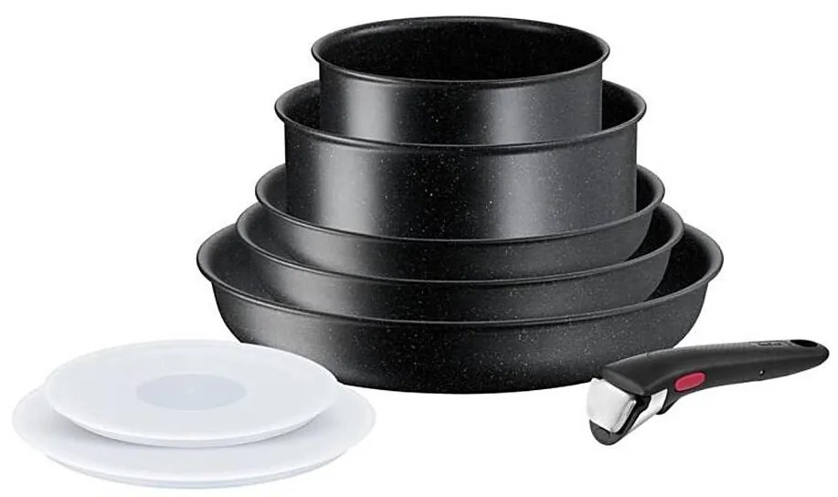 Tefal INGENIO BLACK STONE 8 részes edénykészlet