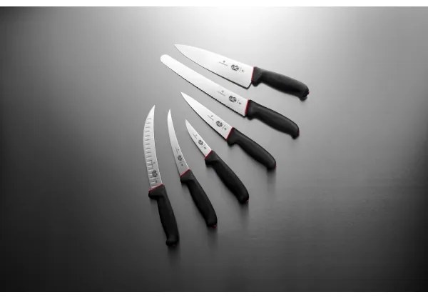 Victorinox - DUAL GRIP 26 cm kenyérvágó kés, fekete
