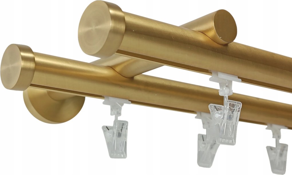 Apartman Sínkarnis Alu színes sárgaréz matt béka 20+20 mm 300 cm