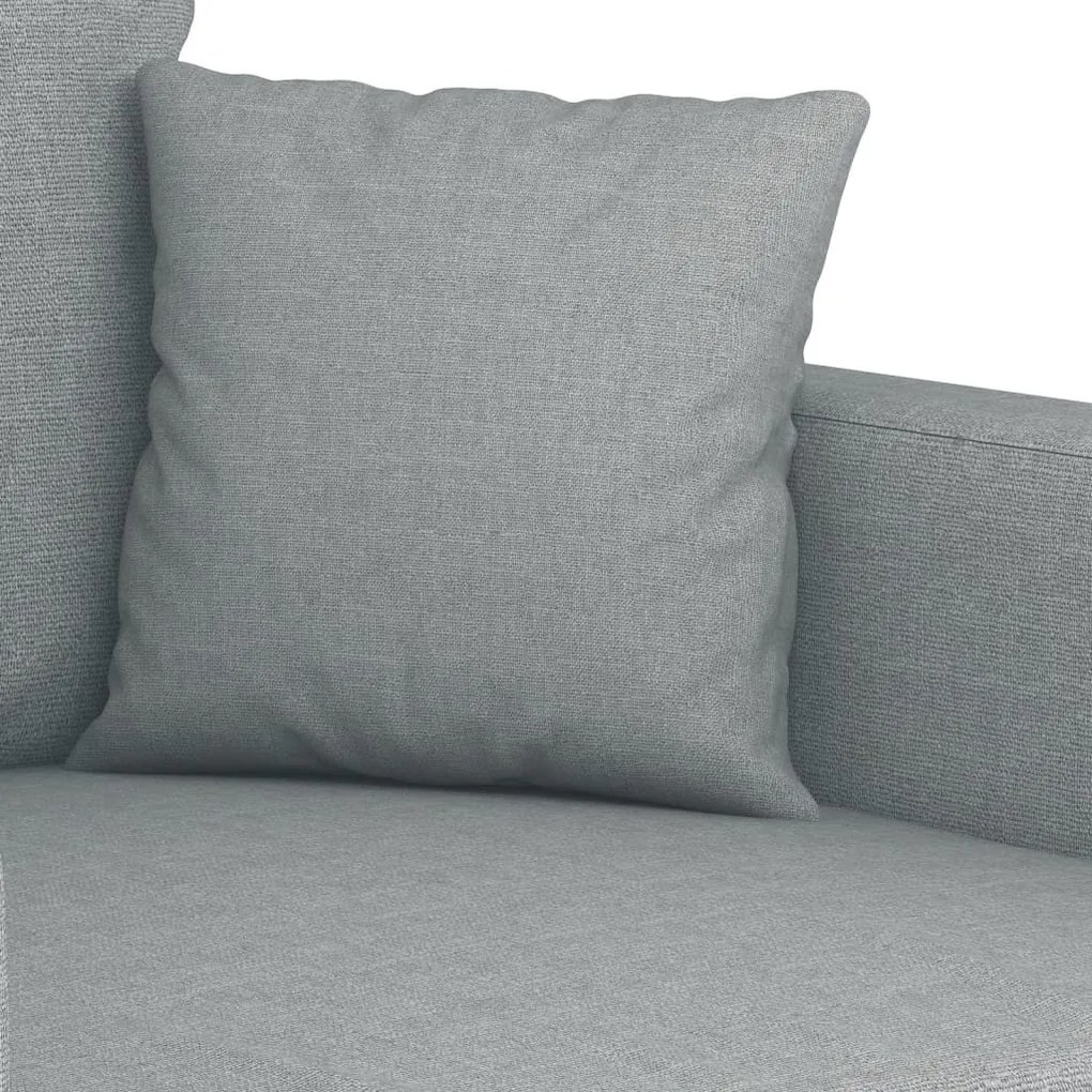 világosszürke szövet kanapéfotel 60 cm