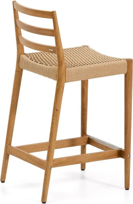 Natúr színű tölgyfa bárszék (ülésmagasság 65 cm) Analy – Kave Home